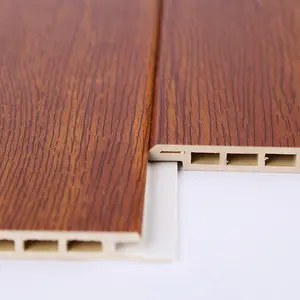 Indoor wpc bamboo fiber integrated wallboard personal perfab