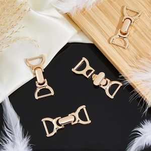 Lot de fermoirs métalliques à boucle en X avec double anneau en D et fermoir torsadé pour sacs DIY - Product Image 4