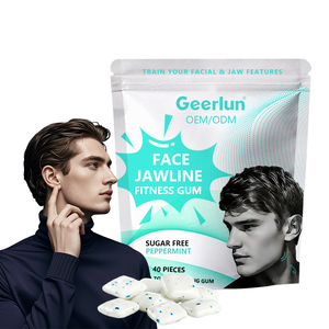 Gommes à mâcher <span class=keywords><strong>sans</strong></span> <span class=keywords><strong>sucre</strong></span> à marque privée, 15 fois plus dures, ultra-dures, pour le fitness facial, renforcement de la mâchoire et tonification musculaire - Product Image 1