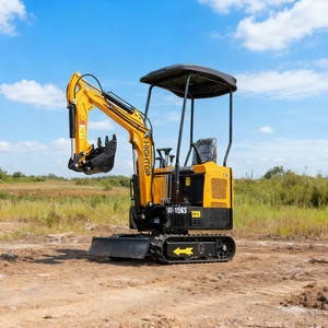 מיני מחפר epa מנוע kubota 1.5ton זחילה 1500 ק "ג משק חופר קטן למכירה - Product Image 1