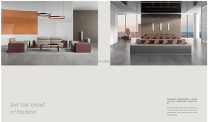 Bureau de gestionnaire avec classeur Bureau de rangement intégré pour l'administration de bureau - Product Image 6