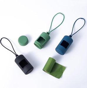 2026 OEM & ODM Distributeur de sacs à déjections pour animaux de compagnie (chats et chiens) d'extérieur, réutilisable, avec procédé de peinture par pulvérisation, et 1 rouleau de 15 sacs pour déjections canines - Product Image 4
