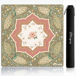 Tapis de Mahjong EAST Travel avec motif imprimé Orient, <span class=keywords><strong>Sud</strong></span>, Ouest, Nord et étui de transport pour salles de jeux et clubs américains – Vente en gros - Product Image 1
