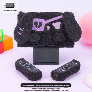 เคสสำหรับเคส Olrf Plush Kawaii Protect Covers Rocker Caps อุปกรณ์เสริมคอนโซลเกมสวิตช์เคสสวิตช์ - Product Image 1
