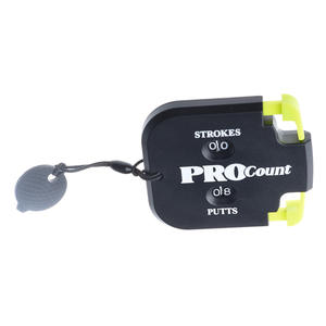 Nuevo Mini Dispositivo de puntuación de plástico Zero Golf con contador doble de dos ruedas y práctico soporte para cuadro de mandos (multicolor) - Product Image 1