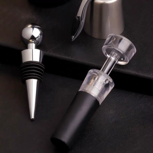 Bouchon de bouteille réutilisable de vin de <span class=keywords><strong>champagne</strong></span> en acier inoxydable de qualité alimentaire avec joint en silicone pour château de grottes d'Espagne - Product Image 3