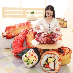 Cojín de Peluche con Forma de Bistec, Simulación Realista, Lindo y Creativo, Muñeco para Siesta <span class=keywords><strong>Kuso</strong></span>, Relleno de Algodón PP - Product Image 1
