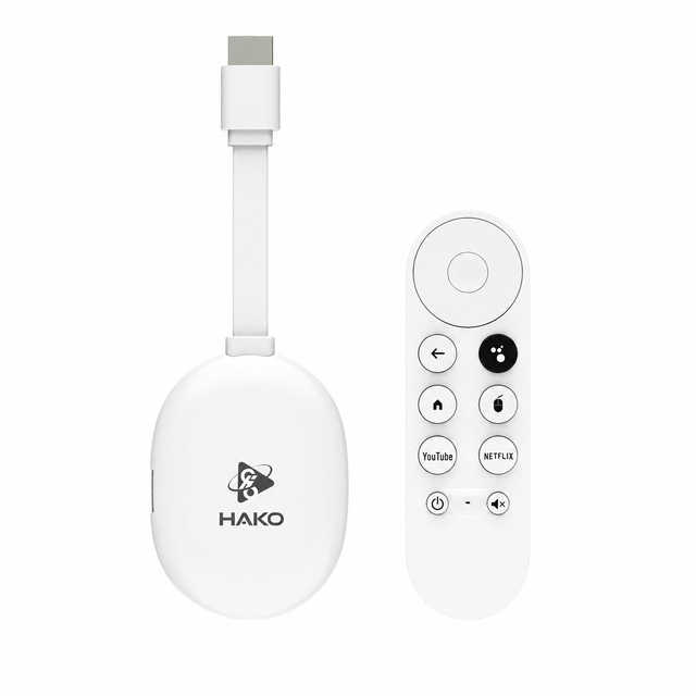 HAKO 3518D2 RK3518 Android 14 TV Stick 4K Streaming Media Player Dongle 2GB RAM 16GB ROM WiFi 6 BT5.4 OEM ODM Factory
