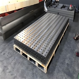 لوح حديدي لآلة الاختبار مع حواف على شكل حرف T وقاعدة، مصنوع من الحديد الزهر - Product Image 2