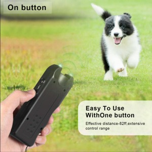 Dispositif <span class=keywords><strong>anti</strong></span>-aboiement ultrasonique multifonctionnel pour chien, en plastique écologique, portable, autonomie de 10 à 20 heures - Product Image 5