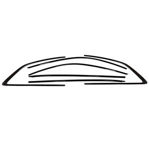 Wholesale Custom Stainless Steel Sporty <strong>Car</strong> <strong>Accessories</strong> Black Chrome Window Trim Strong Double-Sided Tape for Audi A5 S5 RS5 - Product Image 1