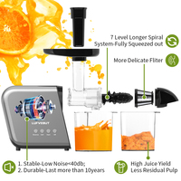 Lufvebut Nieuwste Ontwerp Superieure Kwaliteit Juicer Automatische Squeezer Fruitpers Juicer Mixer Commerciële Juicer
