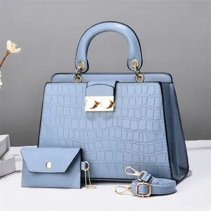 ME RH8926 2023 Chongqing mini senhoras coreanas designers azul vintage acolchoado tote bag lock bolsa