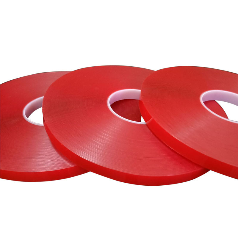 Wholesale Customizable Seamlessly Transparent Red Acrylic