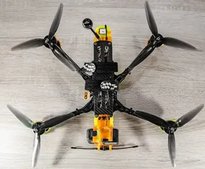 ใบพัด 7 นิ้ว 3 ใบพัด สีเทา วัสดุ PC สำหรับ FPV ระยะไกล ฟรีสไตล์ เรซซิ่ง ซีนลิฟเตอร์ น้ำหนัก 9 กรัม อะไหล่ DIY รุ่น Hot HQ 7X4X3 - Product Image 4