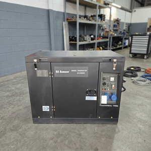 เครื่องกำเนิดไฟฟ้าดีเซล SS SAMSON 10KW แบบเงียบ 240V สตาร์ทไฟฟ้า 50Hz - Product Image 2