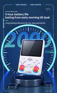 Consola de Juegos Retro Portátil <span class=keywords><strong>Android</strong></span> J36 Ultra, la Más Popular, con 64 GB Integrados, 3D, +20 Emuladores, Wi-Fi, 15000 Juegos, HD, 2000 mAh, 8 Núcleos A7 - Product Image 5