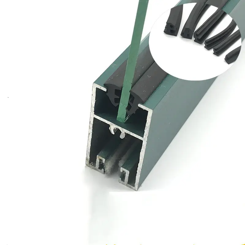Уплотнительная лента JYD из ПВХ, резиновая крышка, уплотнение двери для алюминиевого профиля