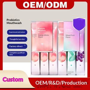 Enjuague Bucal Probiótico Personalizado, Esterilización, Elimina el <span class=keywords><strong>Mal</strong></span> <span class=keywords><strong>Aliento</strong></span>, Fragancia Duradera, Eliminación de Sarro Dental, Portátil - Product Image 2