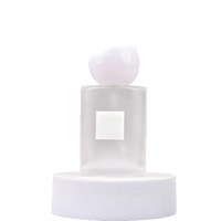 En stock – Flacon de parfum à col vissé 30 ml 50 ml, flacon pulvérisateur en verre dépoli, flacon de parfum vide pour transfert