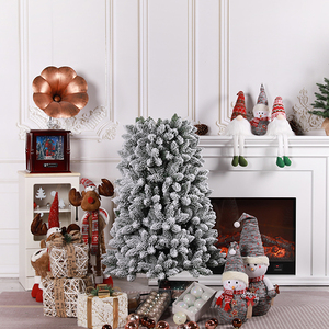 Bendable Cây giáng sinh 18-inch nhân tạo giáng sinh trang trí trong nhà ngoài trời giáng sinh trang trí cây để bán - Product Image 5