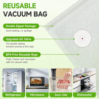 Sacs sous vide sur mesure en gros |   Pochettes en PE robustes |   Emballage de marque privée OEM pour usage commercial en cuisine