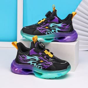 Chaussures de sport pour garçons avec boucle rotative Cool chaussures de course pour enfants chaussures de <span class=keywords><strong>basket</strong></span>-ball pour enfants de taille moyenne baskets pour garçons de haute qualité - Product Image 4