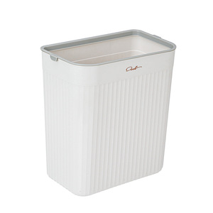 Wall Mounted Trash Can 9L Hanging Kitchen Bathroom Waste <b>Bin</b> Indoor <b>Rectangle</b> Storage Container - Product Image 2