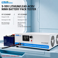Probador de Baterías Heltec Energy 9-99V, Probador de Capacidad de Baterías con Función de Carga y Descarga