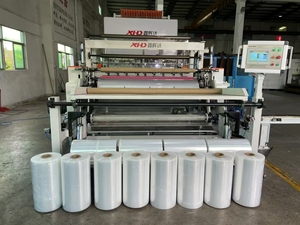 XHD-2000mm 3 couches 5 couches de rouleaux Jumbo faisant la ligne de film étirable; Machine de production de film étirable de grands rouleaux de 40kg 50kg - Product Image 3