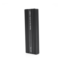 Seri Baru ShuoLe TP1102 USB 3.2 Gen 2 10Gbps M.2 SATA NVMe SSD Enclosure Aluminium dengan Garansi 12 Bulan