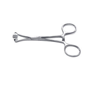 Pinzas para Toallas Manuales de Acero Inoxidable Ligeras, Instrumento Quirúrgico de Alta Calidad para Uso Hospitalario, Pinzas para Toallas de Precisión - Product Image 1