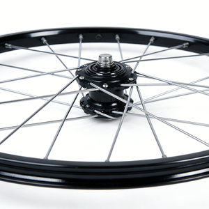 Llanta de <span class=keywords><strong>Bicicleta</strong></span> BMX para Niños de Aleación de Acero de Alta Resistencia, 12/14/<span class=keywords><strong>16</strong></span>/18/20/22/24/26 Pulgadas, Neumático Clincher, Freno V Delantero/Trasero, Recubrimiento en Polvo - Product Image 5