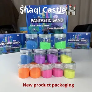 La Arena Mágica Nunca se Moja. <span class=keywords><strong>Es</strong></span> <span class=keywords><strong>un</strong></span> Increíble Juego Sensorial para Actividades Infantiles en Interiores. No tóxico e hidrofóbico - Product Image 2