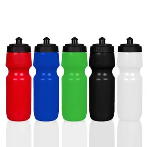 NISEVEN 720 ml Bicycle PE Plastic Sports Water Bottle Portable BPA Free Pressing Type Sports Bottle Bike Water Bottle