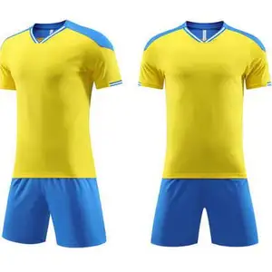 Ropa de fútbol de secado rápido personalizable Club camisetas de fútbol transpirable al por mayor nuevo diseño Jersey fútbol adulto equipo camisetas de fútbol