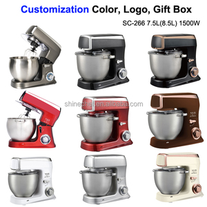 <span class=keywords><strong>Robot</strong></span> Pâtissier Électrique <span class=keywords><strong>Multifonction</strong></span> 3-en-1 de 7,5 Litres <span class=keywords><strong>avec</strong></span> <span class=keywords><strong>Hachoir</strong></span> à <span class=keywords><strong>Viande</strong></span> et Fonction Centrifugeuse - Product Image 5