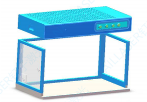 Caja de plataforma de mantenimiento de operación limpia de filtro de alta eficiencia DMK FUU 1200*600 - Product Image 2