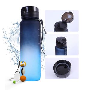 Motivational <b>Bottle</b> 32 Oz With <b>Straw</b> Time Marker, Bpa Free & Leakproof Tritan Portable Reusable Fitness Sports Water Jug - Product Image 3