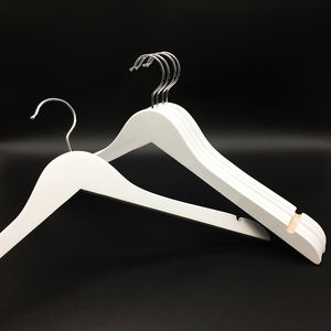 Perchas de Madera para Hotel con Garantía de Calidad, Producto Nuevo, Perchas de Madera Blancas con Logotipo Personalizado - Product Image 2