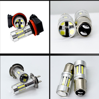 Prix usine Led feu de recul W21W T20 7440 7443 P21W 1156 1157 BA15S BAY15D 45W Canbus voiture arrêt/frein/feu arrière conduite lampe