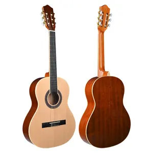 Guitarra clásica de cedro de madera completa de 36 pulgadas de gama alta Producto de alta calidad - Product Image 1