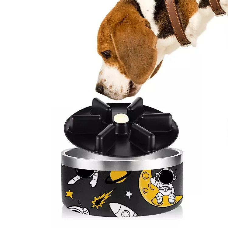 Миска для собак Everich из нержавеющей стали без БФА, 8 дюймов, нескользящая миска для собак, вмещает 64 унции