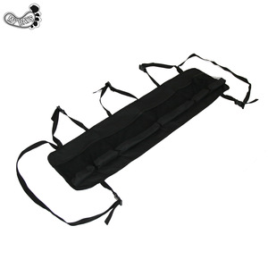 Bolsa organizadora para maletero de coche, 6 compartimentos de malla para almacenamiento trasero, para suspensión en el vehículo, color negro - Product Image 3