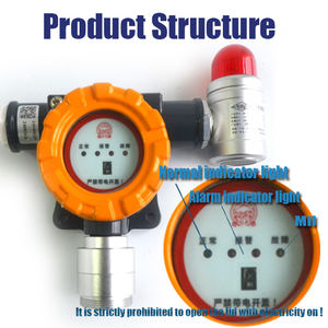 산업용 상업용 GTYQ-DST-200 가연성 가스 감지기 (포인트 타입) ≤ 93% RH 습도, 80 ~ 110kPa 압력 - Product Image 2