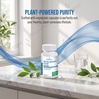 Capsules d'acide hyaluronique Aeglewell en marque propre, complément alimentaire, capsules d'acide hyaluronique, complément pour la santé de la peau