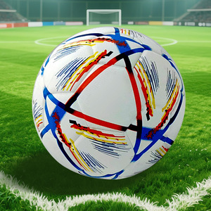 Bola de Futebol Oficial Tamanho <span class=keywords><strong>5</strong></span> à Prova d'Água em Couro PU Construção Termicamente Colada Durável e Resistente ao Uso Interno/Externo - Product Image 3