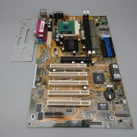 Plc CUV4X-C REV1.02 socket 370 con CPU Pentium III de 733MHz + IO Shield Suministro a granel