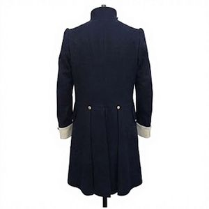 Manteau colonial du XVIIIe siècle, costume historique noble, col montant, boutons sur le devant, pour Halloween, reconstitution historique Hamilton - Product Image 3