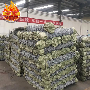 Valla de hierro tejido galvanizado SRX, eslabón de cadena recubierto de PVC fácilmente ensamblado, venta de enrejado de valla ciclónica/tipo de producto de puerta - Product Image 5